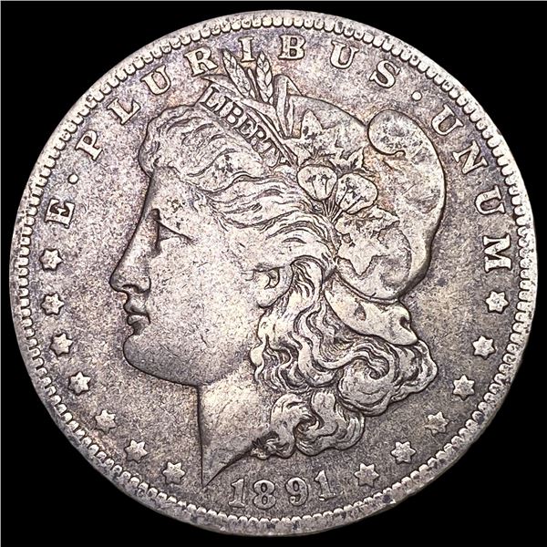 1891-O Silver Morgan Dollar LIGHTLY  CIRCULATED