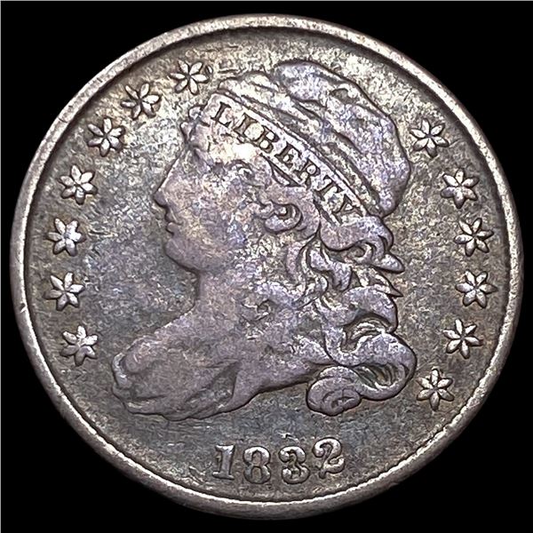 1832 Capped Bust Dime NEARLY UNCIRCULATED