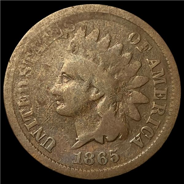 1865 Indian Head Cent LIGHTLY CIRCULATED