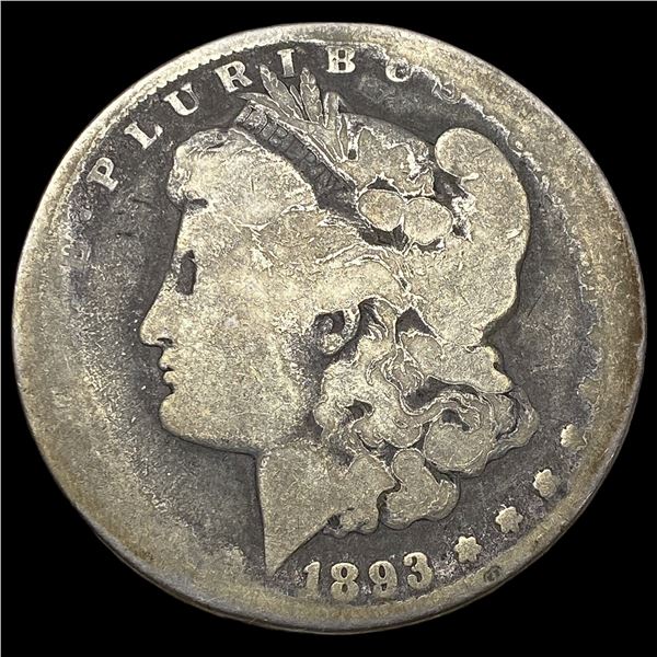 1893-CC Morgan Silver Dollar NICELY  CIRCULATED