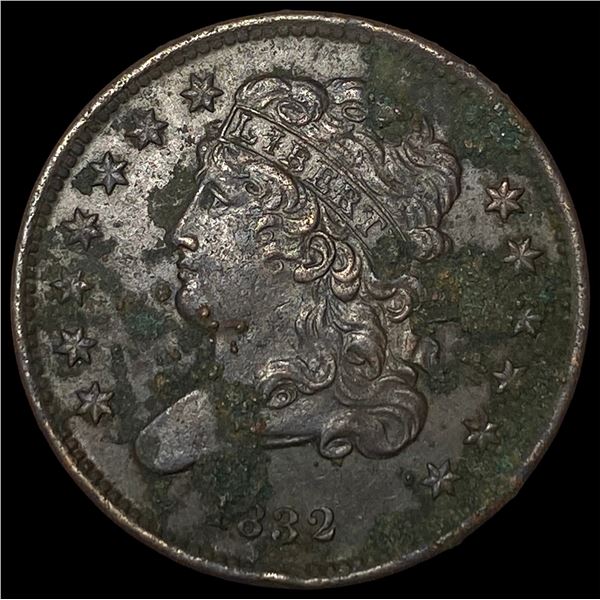 1832 Classic Head Half Cent LIGHTLY  CIRCULATED