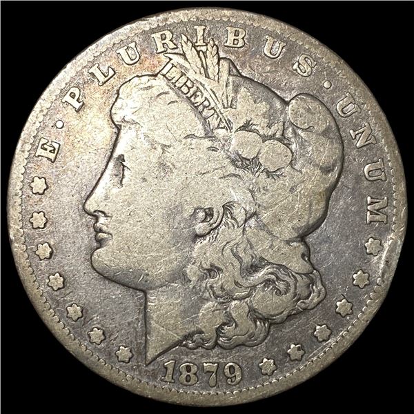 1879-CC Silver Morgan Dollar LIGHTLY  CIRCULATED