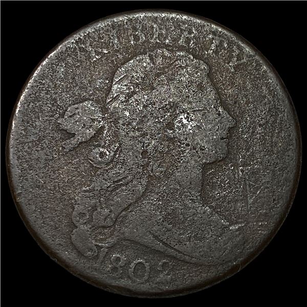 1802 Draped Bust Large Cent NICELY CIRCULATED