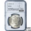 Image 1 : 1878-CC Morgan Silver Dollar NGC MS62