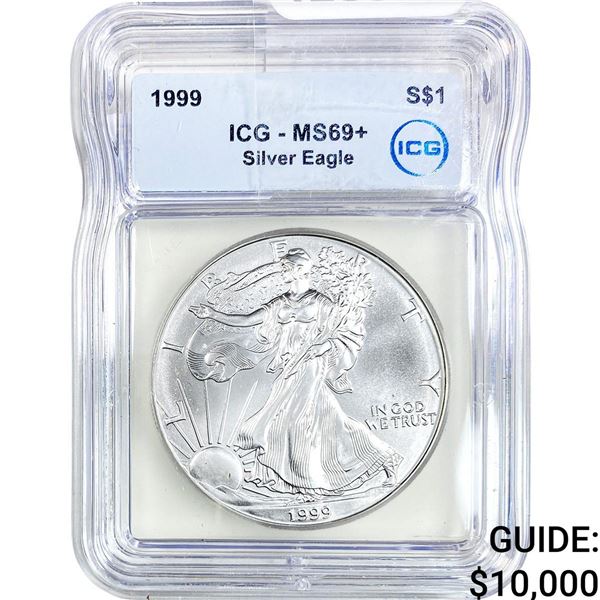 1999 Silver Eagle ICG MS69+