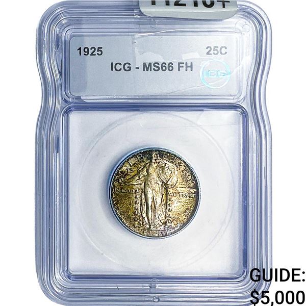 1925 Standing Liberty Quarter ICG MS66 FH