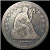 Image 1 : 1877 Seated Liberty Quarter NICELY CIRCULATED