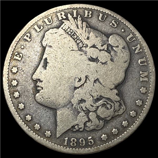1895-S Morgan Silver Dollar LIGHTLY  CIRCULATED