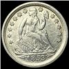 Image 1 : 1853 Arrows Seated Liberty Dime UNCIRCULATED
