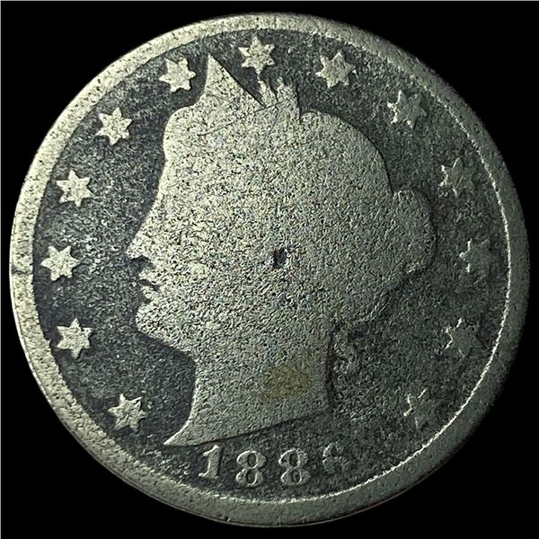 1886 Liberty Head Nickel LIGHTLY CIRCULATED