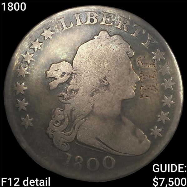 1800 Draped Bust Dollar NICELY CIRCULATED