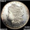 Image 1 : 1884-S Morgan Silver Dollar UNCIRCULATED PL