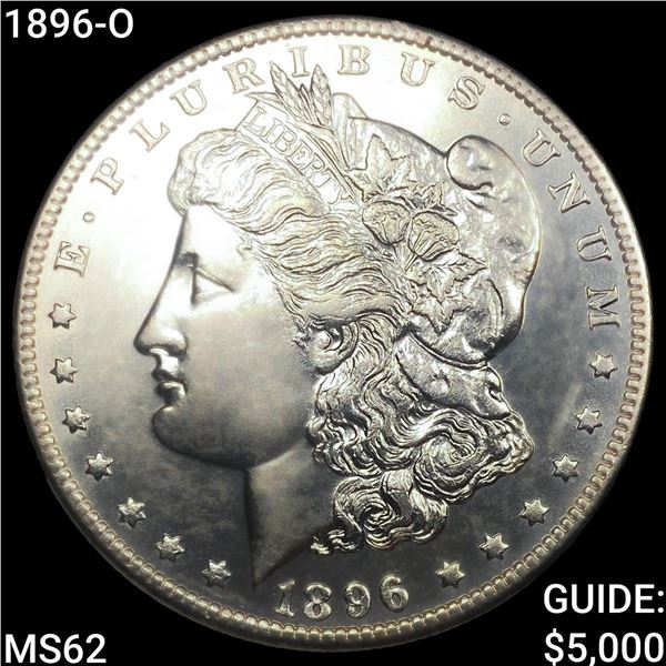 1896-O Morgan Silver Dollar UNCIRCULATED