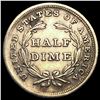 Image 2 : 1837 Seated Liberty Half Dime UNCIRCULATED