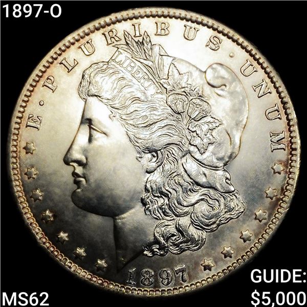 1897-O Morgan Silver Dollar UNCIRCULATED