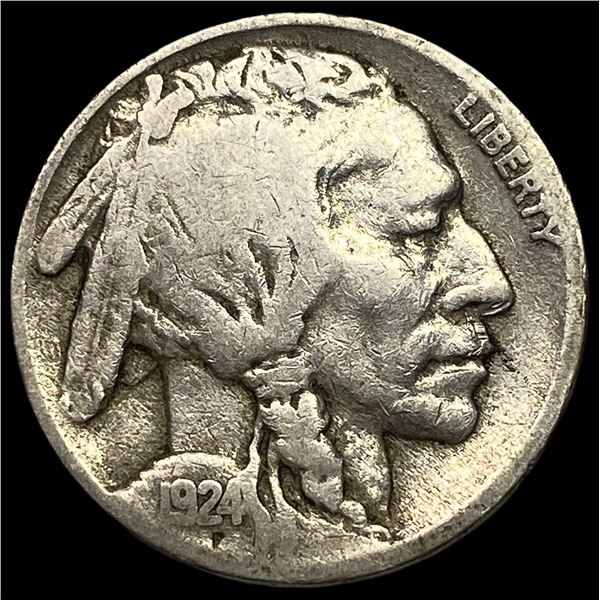 1924-S Buffalo Nickel LIGHTLY CIRCULATED