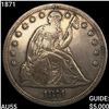 Image 1 : 1871 Seated Liberty Dollar HIGH GRADE