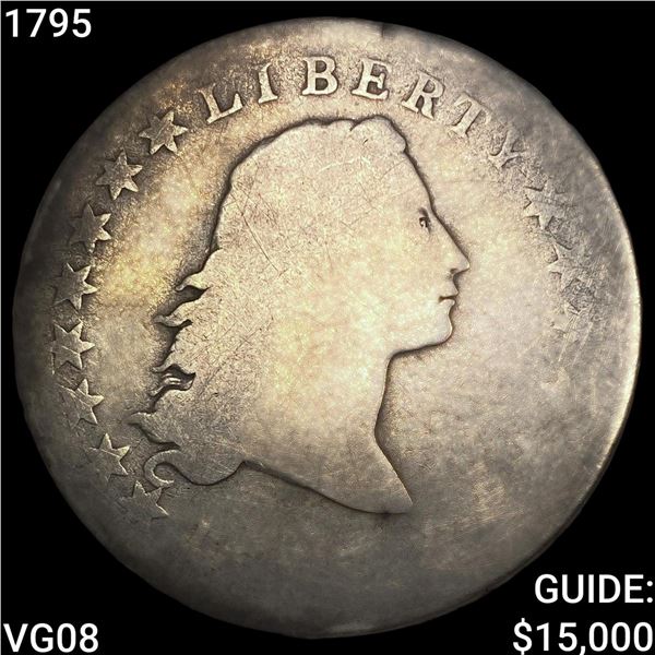 1795 Flowing Hair Dollar NICELY CIRCULATED