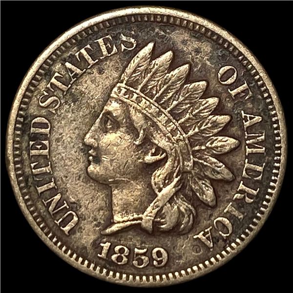 1859 Indian Head Cent LIGHTLY CIRCULATED