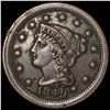 Image 1 : 1849 Braided Hair Large Cent CLOSELY  UNCIRCULATED
