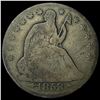 Image 1 : 1853-O Arrows/Rays Seated Liberty Half Dollar  NICELY CIRCULATED