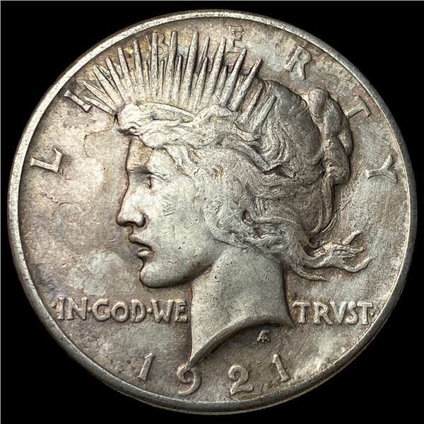 1921 Silver Peace Dollar CLOSELY UNCIRCULATED