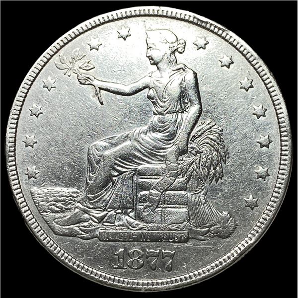 1877 Silver Trade Dollar UNCIRCULATED