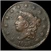 Image 1 : 1828 Coronet Head Large Cent LIGHTLY  CIRCULATED