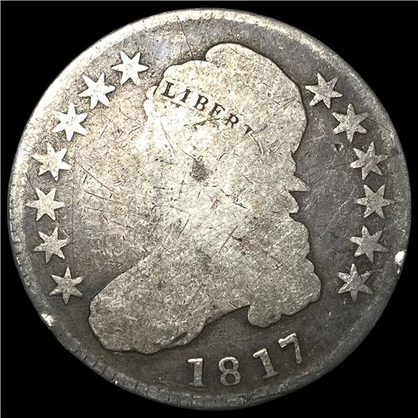 1817 Capped Bust Half Dollar NICELY  CIRCULATED