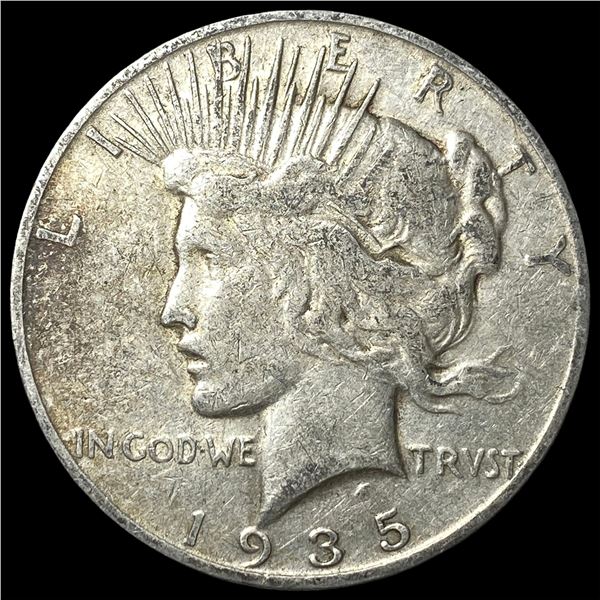 1935-S Silver Peace Dollar LIGHTLY CIRCULATED