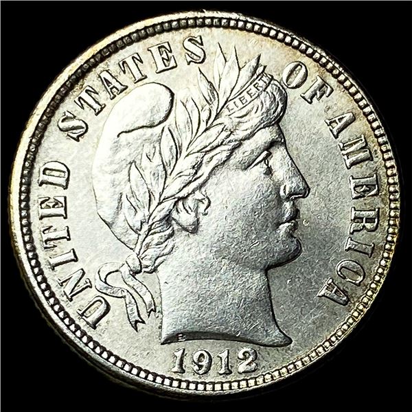 1912-D Silver Barber Dime UNCIRCULATED