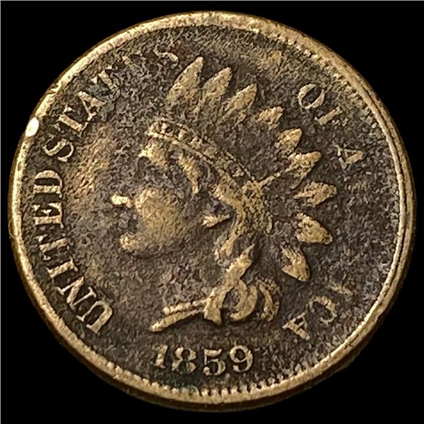 1859 Indian Head Cent LIGHTLY CIRCULATED