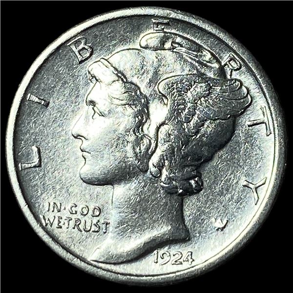 1924-S Mercury Dime CHOICE BU