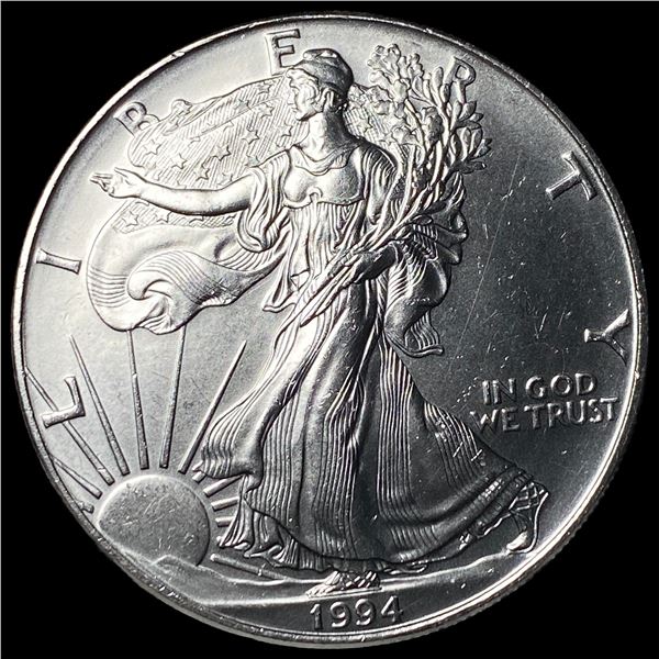 1994 1 oz Silver American Eagle $1 GEM BU