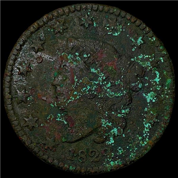 1829 Coronet Head Large Cent LIGHTLY  CIRCULATED