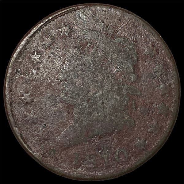 1810 Classic Head Large Cent NICELY  CIRCULATED