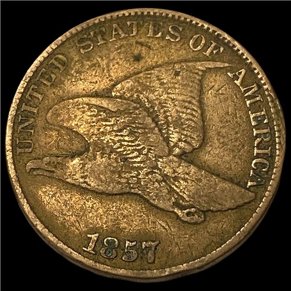 1857 Flying Eagle Cent LIGHTLY CIRCULATED