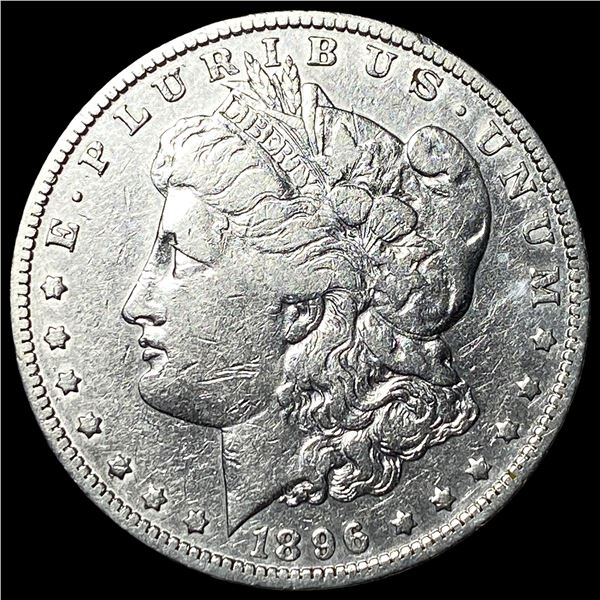 1896-O Silver Morgan Dollar NEARLY  UNCIRCULATED