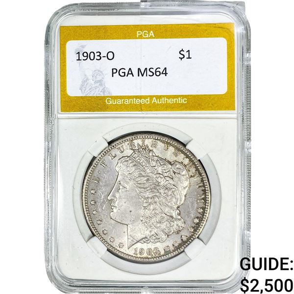 1903-O Morgan Silver Dollar PGA MS64