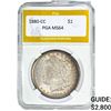 Image 1 : 1880-CC Morgan Silver Dollar PGA MS64