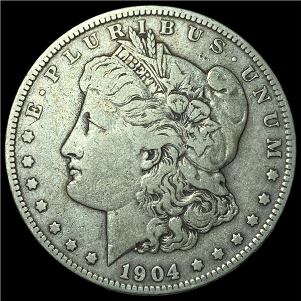 1904-S Silver Morgan Dollar CLOSELY  UNCIRCULATED