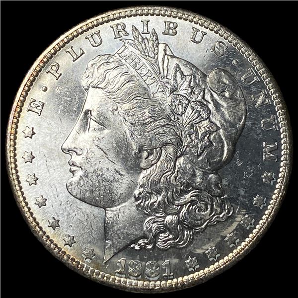 1881-S Silver Morgan Dollar CHOICE BU
