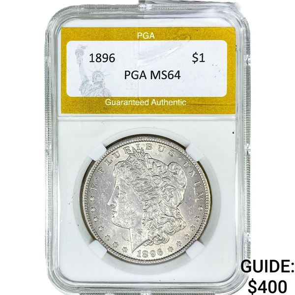 1896 Morgan Silver Dollar PGA MS64