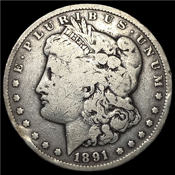 1891-CC Silver Morgan Dollar NICELY  CIRCULATED
