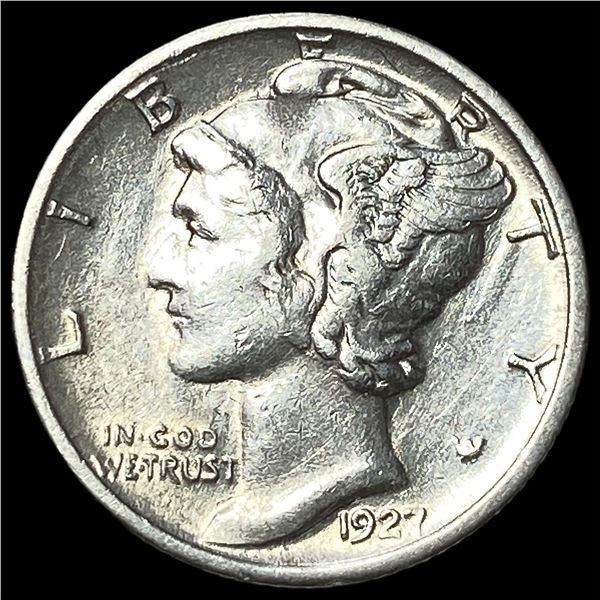 1927-S Silver Mercury Dime CLOSELY  UNCIRCULATED