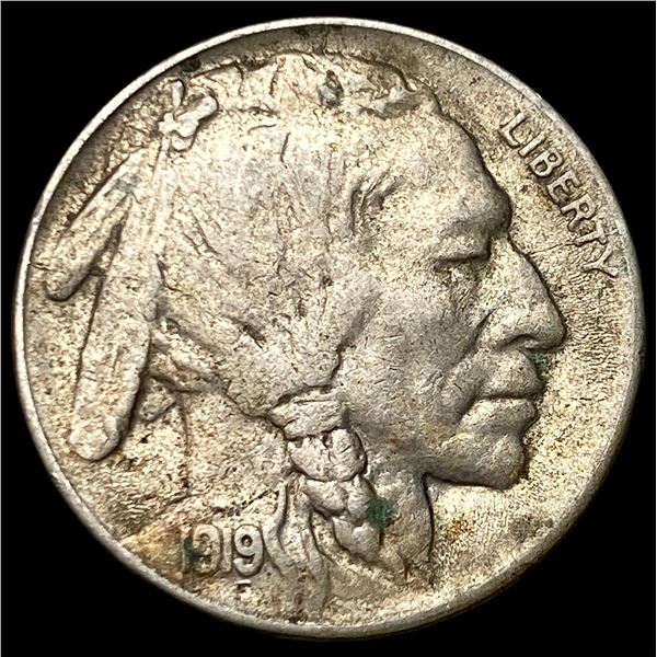 1919-S Buffalo Nickel CLOSELY UNCIRCULATED