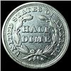 Image 2 : 1855 Silver Half Dime CLOSELY UNCIRCULATED