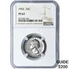 Image 1 : 1953 Washington Silver Quarter NGC PF67
