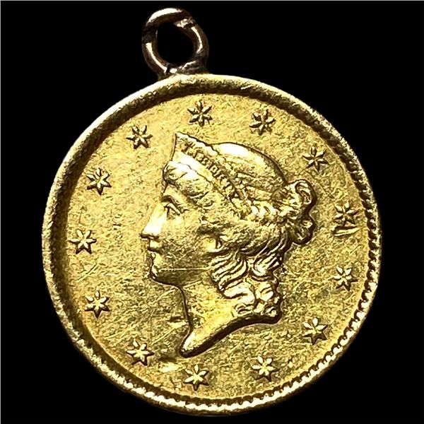 1851 Gold $1 Liberty Head Type 1 UNCIRCULATED