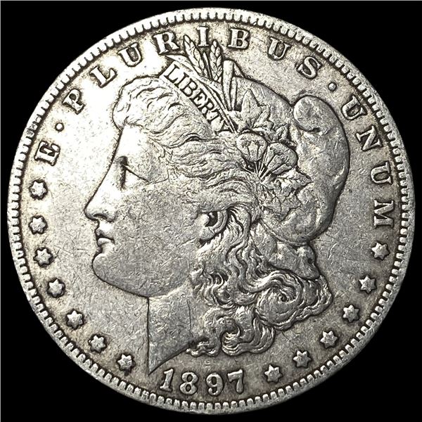 1897-O Morgan Silver Dollar NEARLY  UNCIRCULATED
